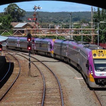 Regionale V/Line-Züge in Victoria, Australien, wurden nach einem Kommunikationsausfall unterbrochen