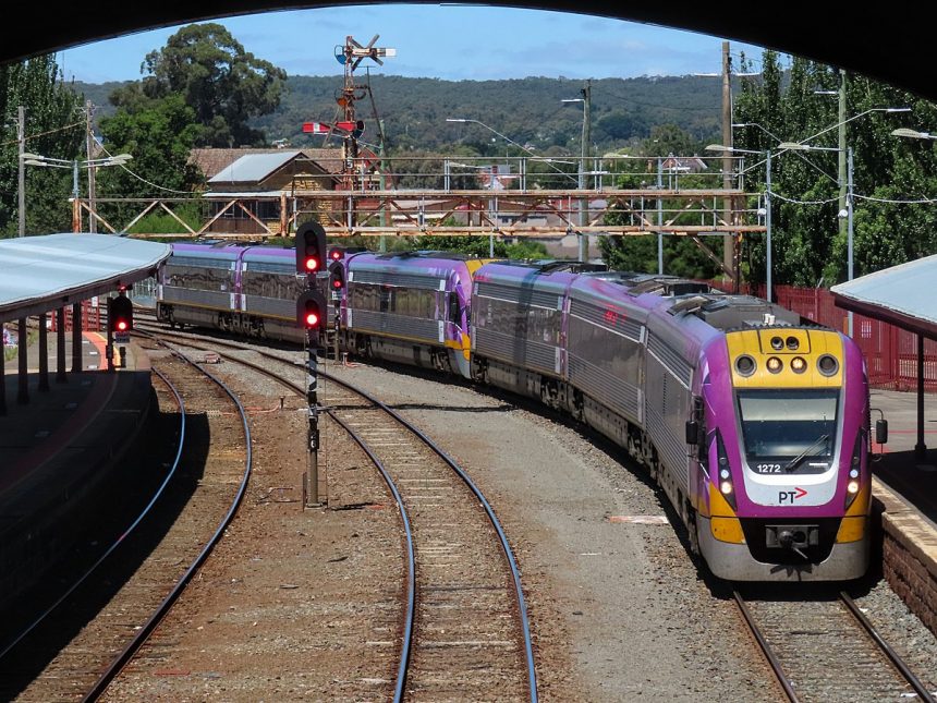 Regionale V/Line-Züge in Victoria, Australien, wurden nach einem Kommunikationsausfall unterbrochen
