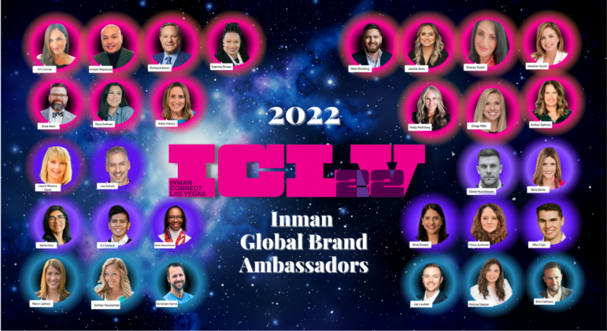 Lernen Sie das globale Ambassador-Team von Inman Connect Las Vegas 2022 kennen