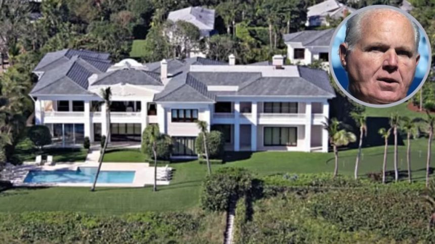 Rush Limbaughs ehemaliges Haus in Palm Beach verlangt mehr als 150 Millionen Dollar