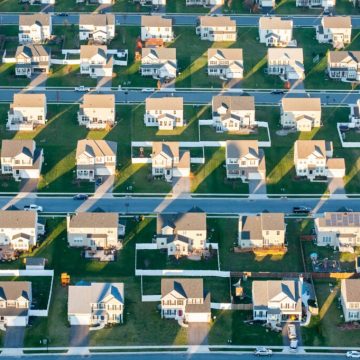 Die Quadratmeterzahl in Vorstadthäusern ist jetzt mehr wert als in Städten