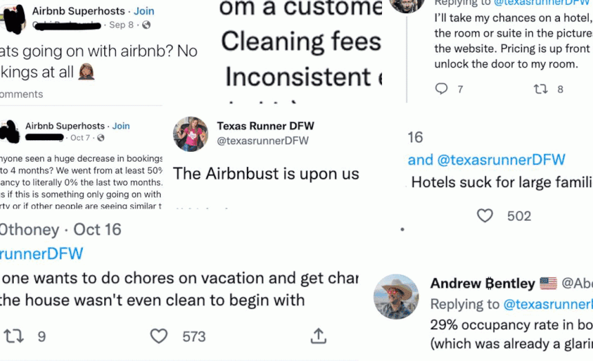 „Airbnbust steht vor der Tür“: Tweet deutet auf den Untergang von Airbnb hin.  Aber ist es richtig?