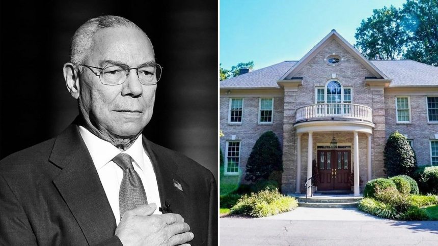 Colin Powells Haus in McLean, VA, wurde für 2,8 Millionen Dollar verkauft
