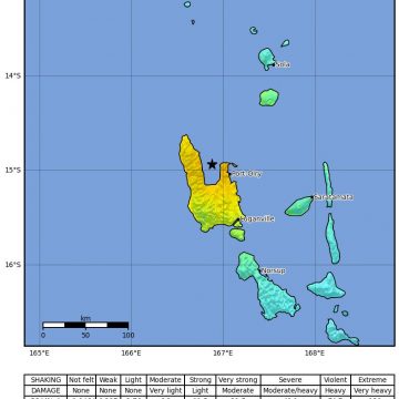 Starkes Erdbeben erschüttert Vanuatu-Archipel